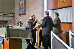 Celebrating on the Bimah