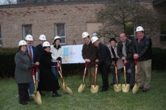 Ground breaking for renovations