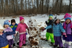early childhood snow fun
