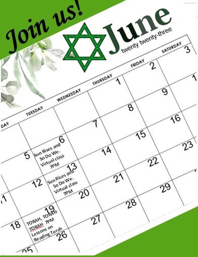 Judaism in June ~ Risa Dunbar